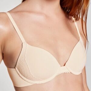 Elegant Cream Underwire Bra